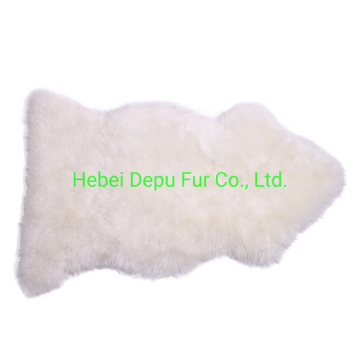 The Sheepskin Rugs with Different Color for Home Decoration